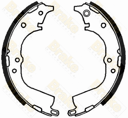 Brake Shoe Set (SH2525)