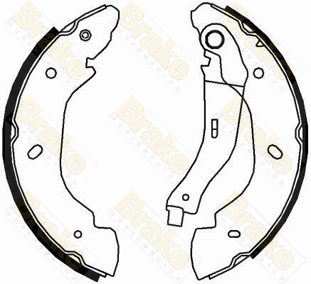 Brake Shoe Set (SH2553)