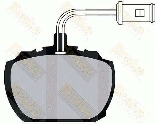Brake Pad Set, disc brake (PA319)