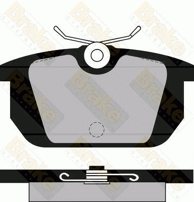 Brake Pad Set, disc brake (PA461)