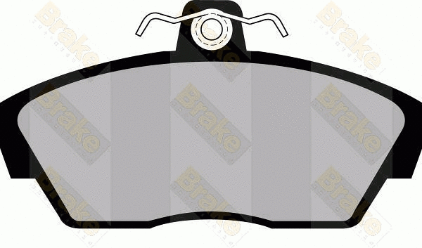 Brake Pad Set, disc brake (PA1172)