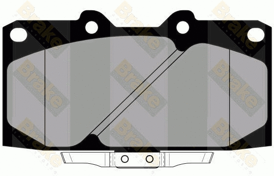 Brake Pad Set, disc brake (PA1799)