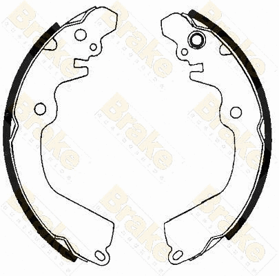 Brake Shoe Set (SH2423)