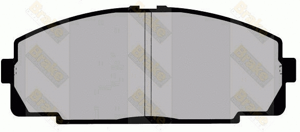 Brake Pad Set, disc brake (PA1414)