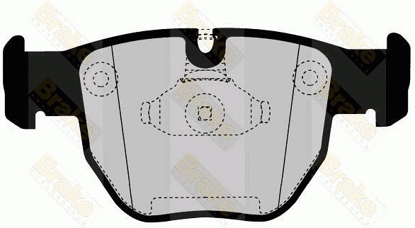 Brake Pad Set, disc brake (PA1566)