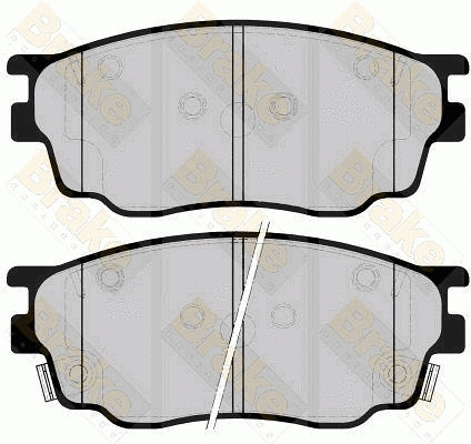 Brake Pad Set, disc brake (PA1427)