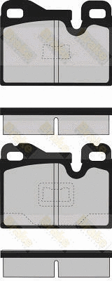 Brake Pad Set, disc brake (PA433)