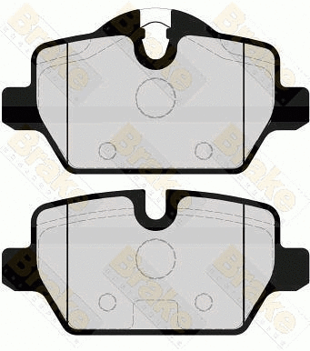 Brake Pad Set, disc brake (PA1662)