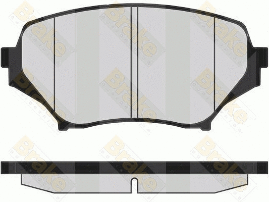 Brake Pad Set, disc brake (PA1717)