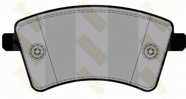 Brake Pad Set, disc brake (PA1797)