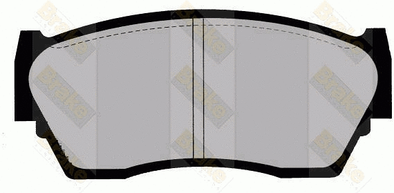Brake Pad Set, disc brake (PA1140)