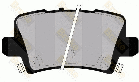 Brake Pad Set, disc brake (PA1730)