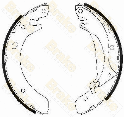 Brake Shoe Set (SH2506)