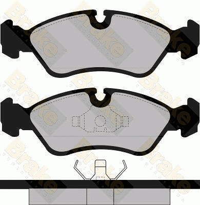 Brake Pad Set, disc brake (PA511)