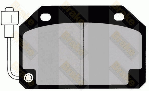 Brake Pad Set, disc brake (PA291)