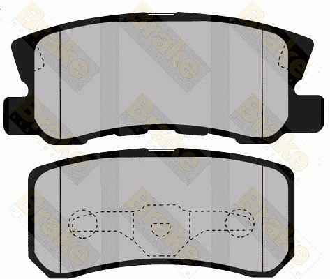Brake Pad Set, disc brake (PA1492)