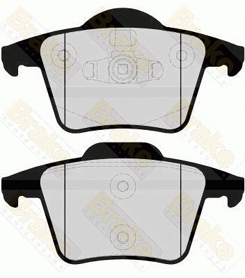 Brake Pad Set, disc brake (PA1630)