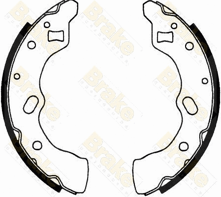 Brake Shoe Set (SH2490)
