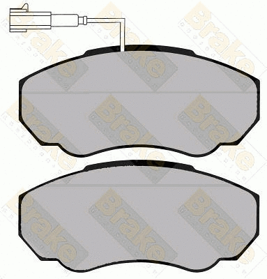 Brake Pad Set, disc brake (PA1285)