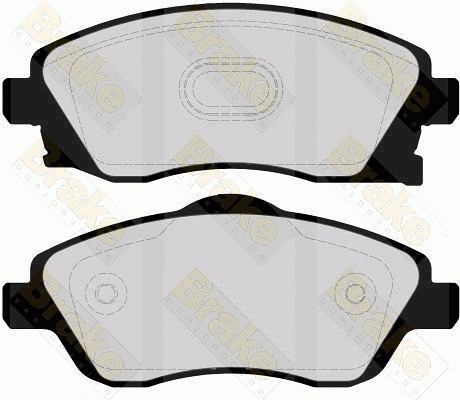 Brake Pad Set, disc brake (PA1476)