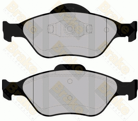 Brake Pad Set, disc brake (PA1282)