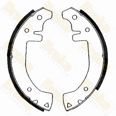 Brake Shoe Set (SH1018)