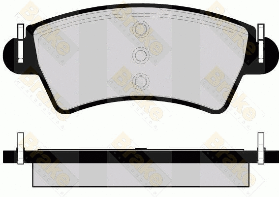 Brake Pad Set, disc brake (PA1483)