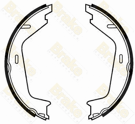 Brake Shoe Set, parking brake (SH2575)