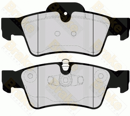 Brake Pad Set, disc brake (PA1676)
