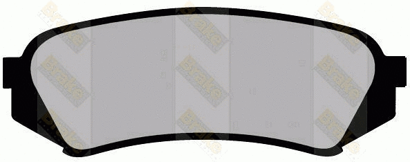 Brake Pad Set, disc brake (PA1410)