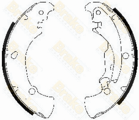 Brake Shoe Set (SH2505)