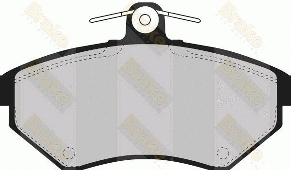 Brake Pad Set, disc brake (PA1171)