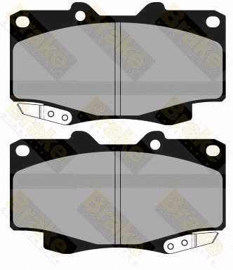 Brake Pad Set, disc brake (PA1886)