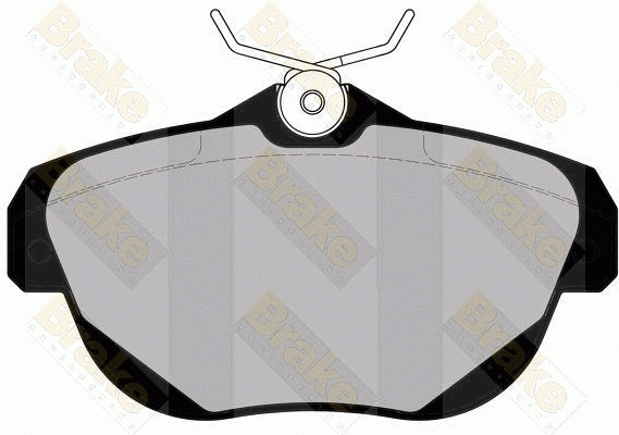 Brake Pad Set, disc brake (PA1751)