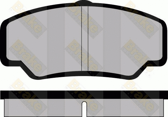 Brake Pad Set, disc brake (PA435)