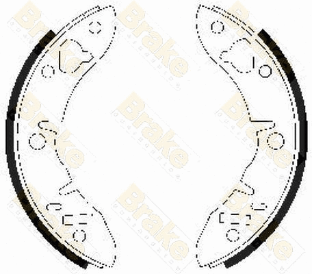 Brake Shoe Set (SH2028)