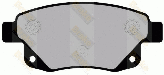 Brake Pad Set, disc brake (PA1700)