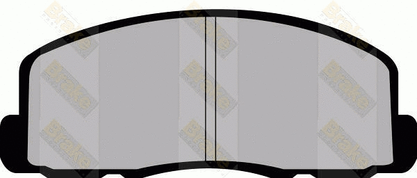 Brake Pad Set, disc brake (PA409)