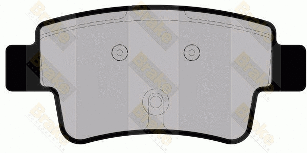Brake Pad Set, disc brake (PA1869)