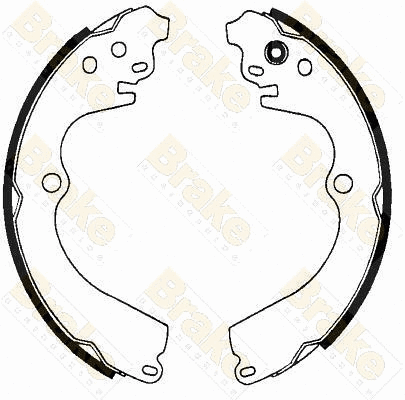 Brake Shoe Set (SH2350)