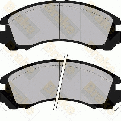 Brake Pad Set, disc brake (PA945)