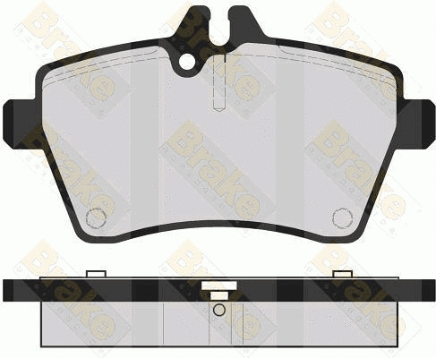 Brake Pad Set, disc brake (PA1674)