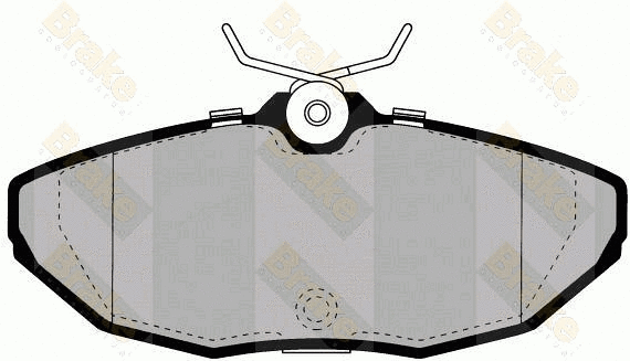 Brake Pad Set, disc brake (PA1350)