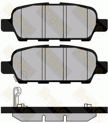 Brake Pad Set, disc brake (PA1432)