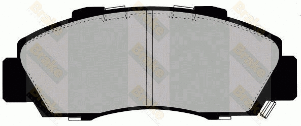 Brake Pad Set, disc brake (PA1343)