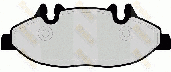 Brake Pad Set, disc brake (PA1640)