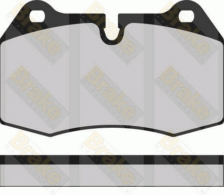 Brake Pad Set, disc brake (PA1238)
