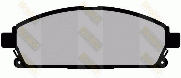 Brake Pad Set, disc brake (PA1431)