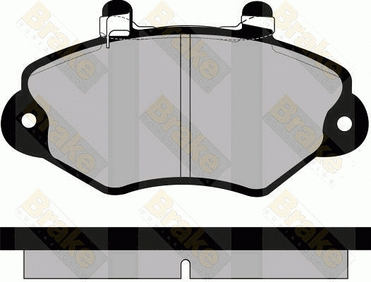 Brake Pad Set, disc brake (PA1194)