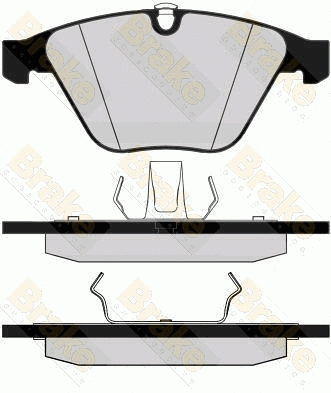 Brake Pad Set, disc brake (PA1505)